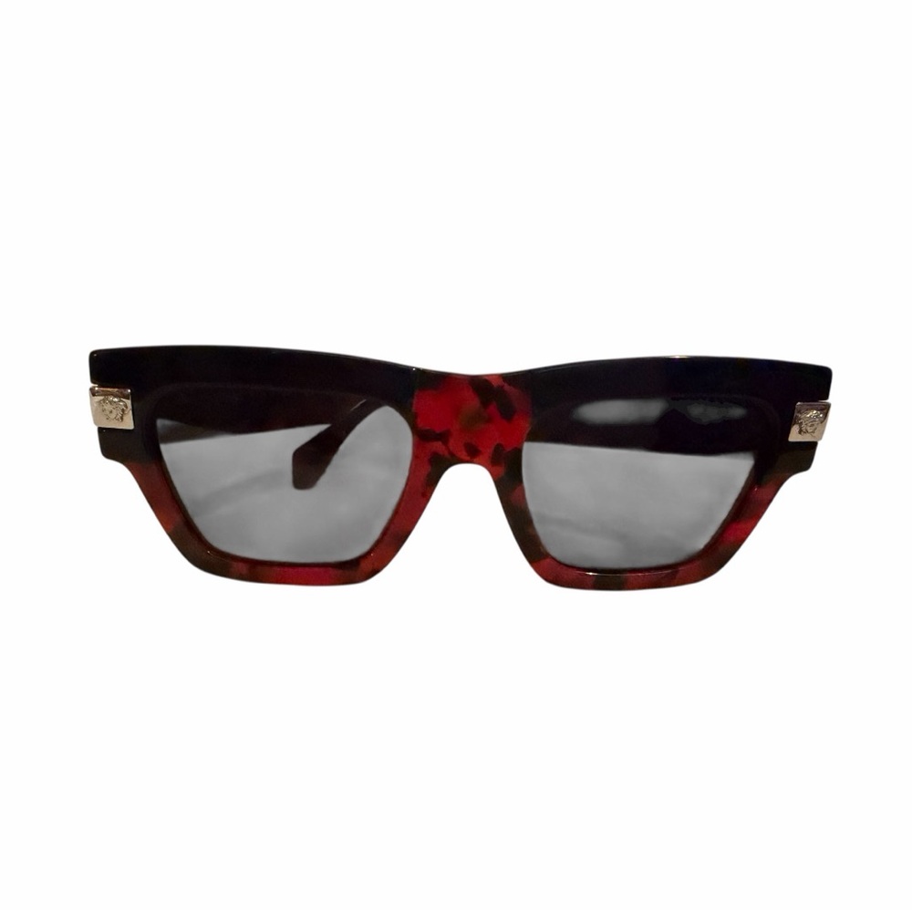 Versace VE4464 Black and Red Sunglasses - Picture 2 of 13